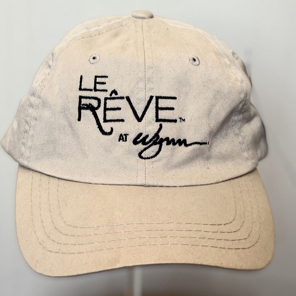 LE RÊVE At Wynn Las Vegas Hotel Resort Baseball Cap Hat Adj. Men's Sizing NWT